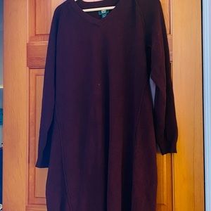 Roots XL sweater dress